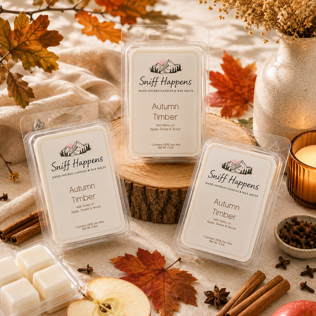 Autumn Timber Wax Melts